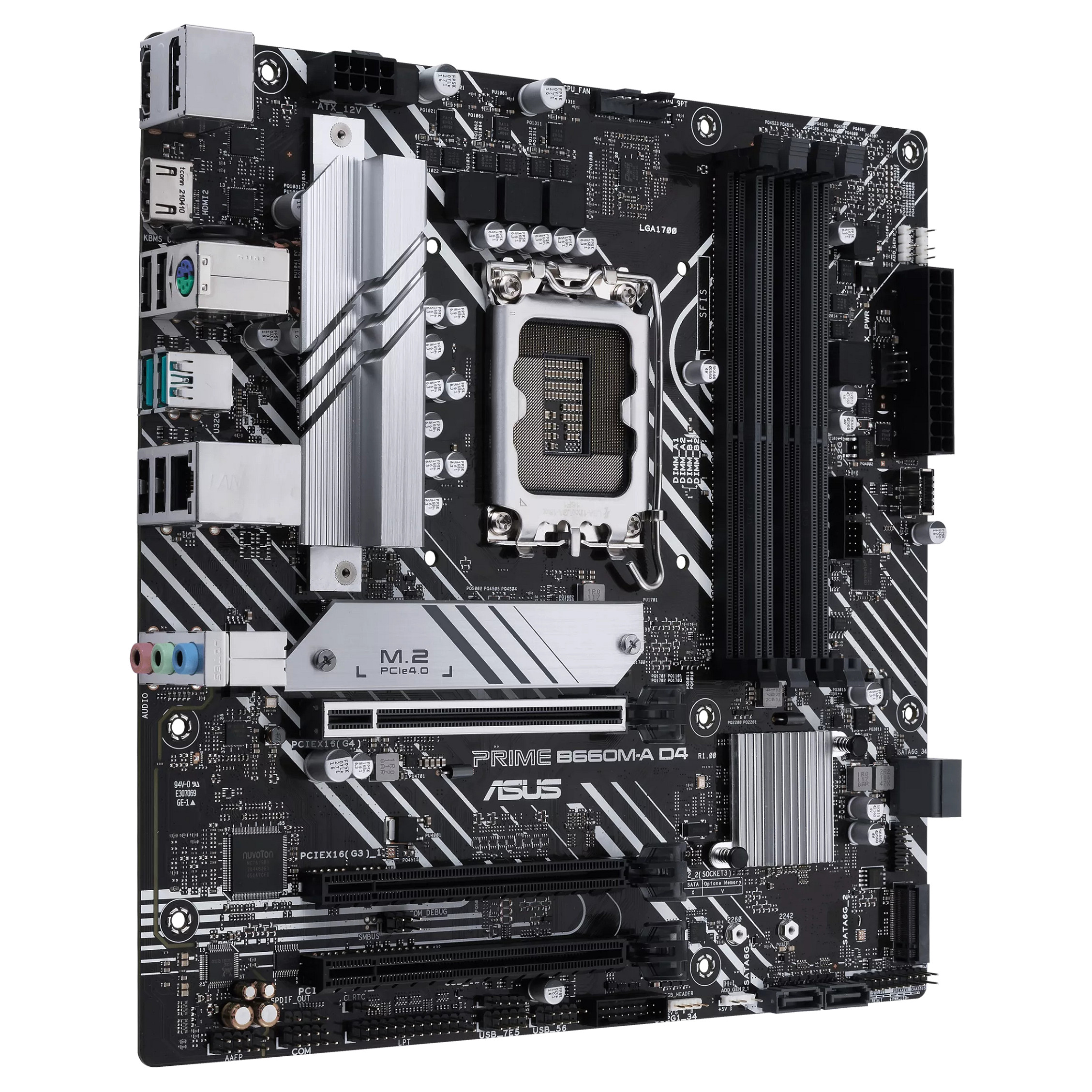 1700 ASUS PRIME B660M-A CSM mATX D4