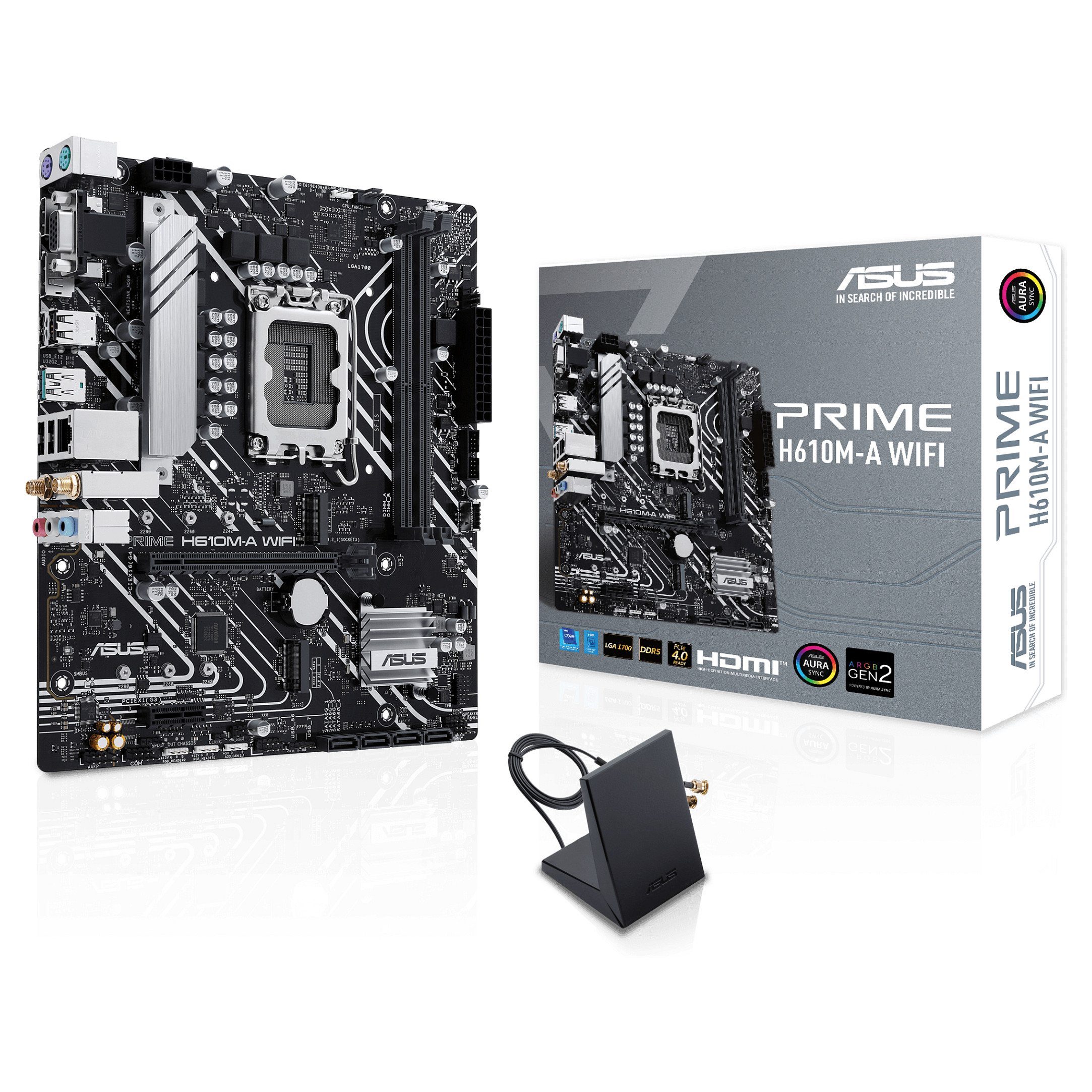 1700 ASUS PRIME H610M-A WIFI mATX