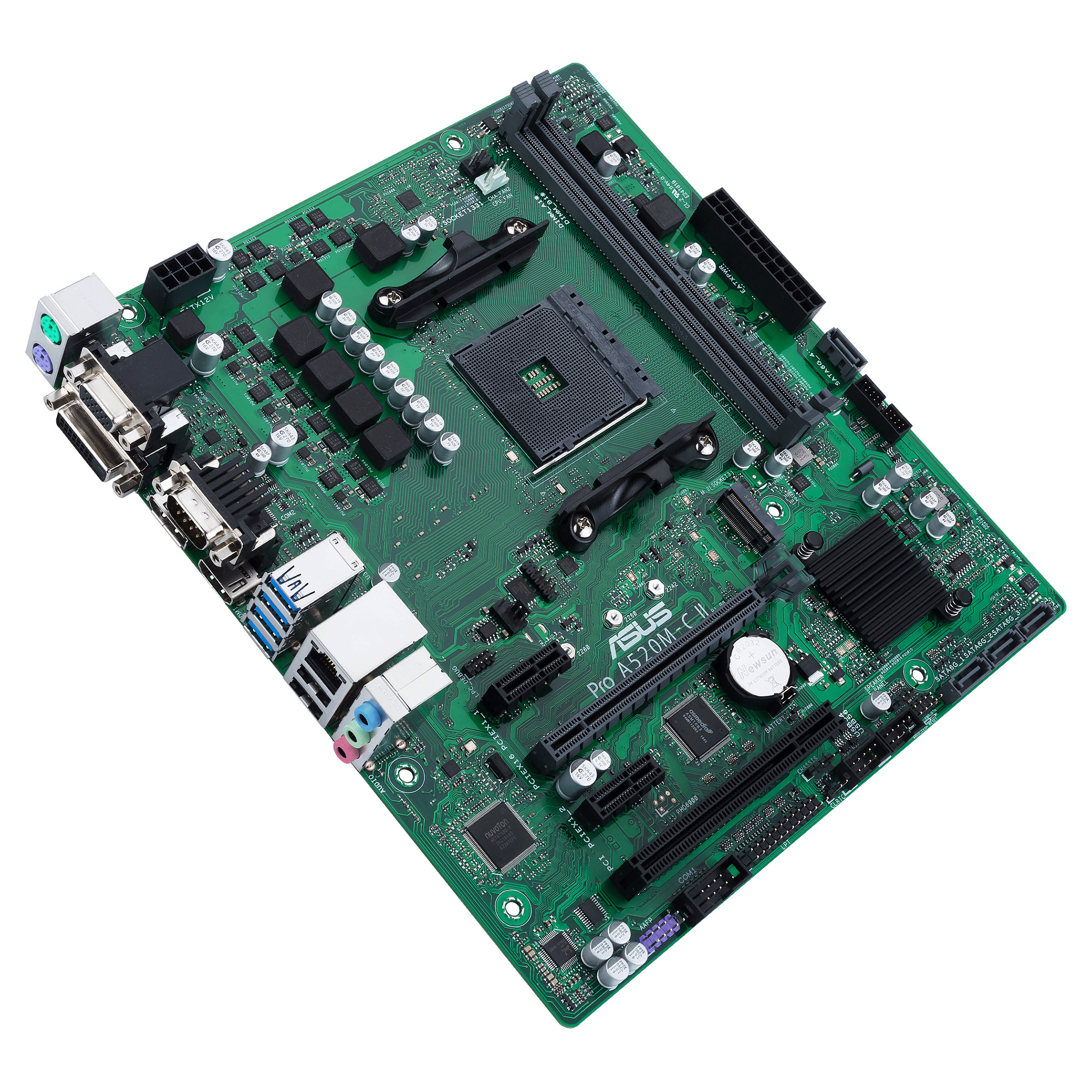 AM4 ASUS PRO A520M-C II/CSM mATX D4