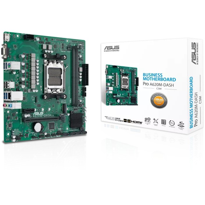 AM5 ASUS PRO A620M-DASH-CSM mATX
