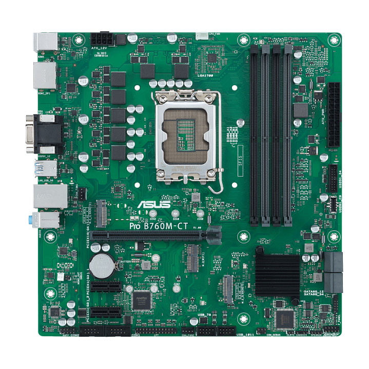1700 ASUS PRO B760M-CT-CSM mATX