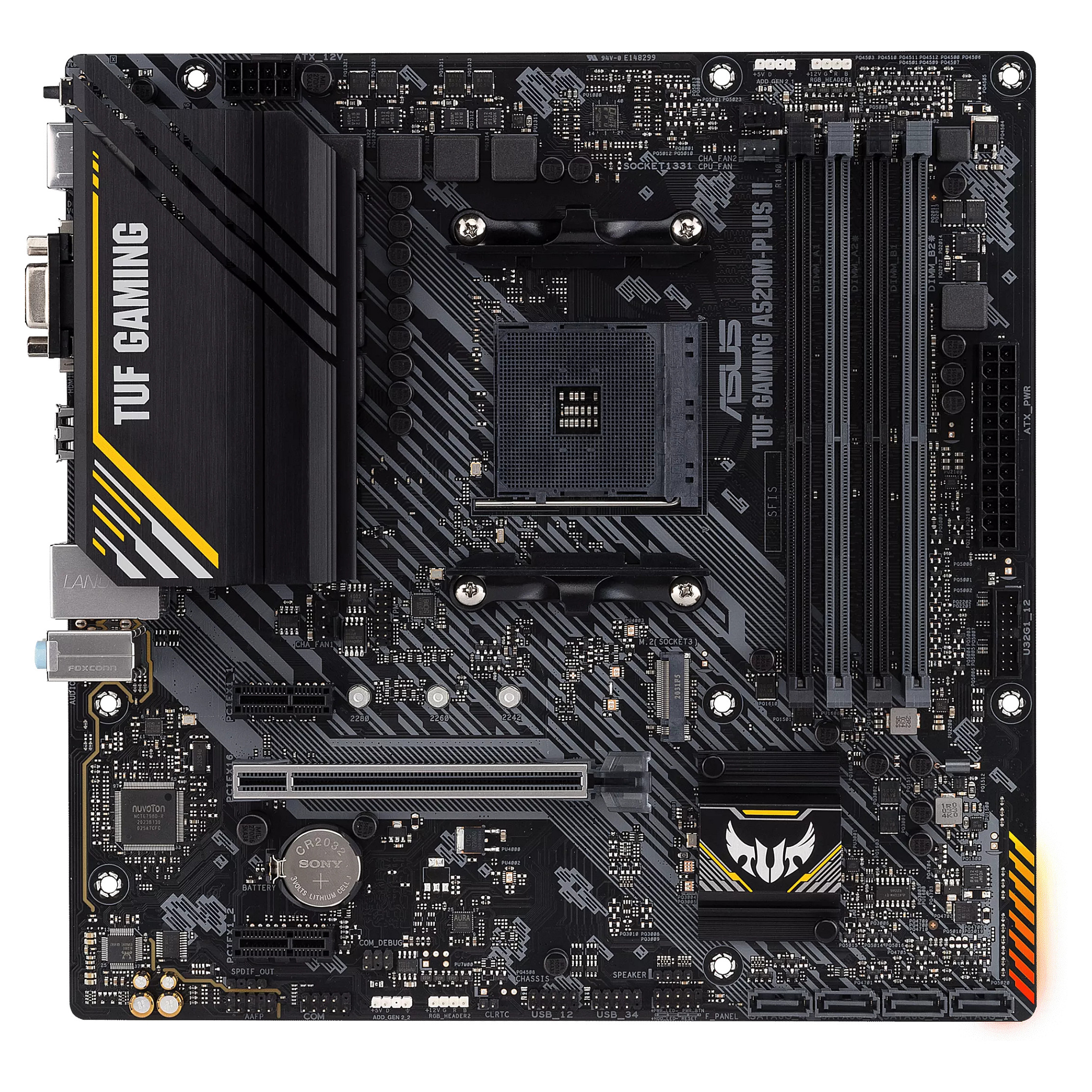 MB ASUS TUF GAMING A520M-PLUS II (AMD.AM4.DDR4.mATX)