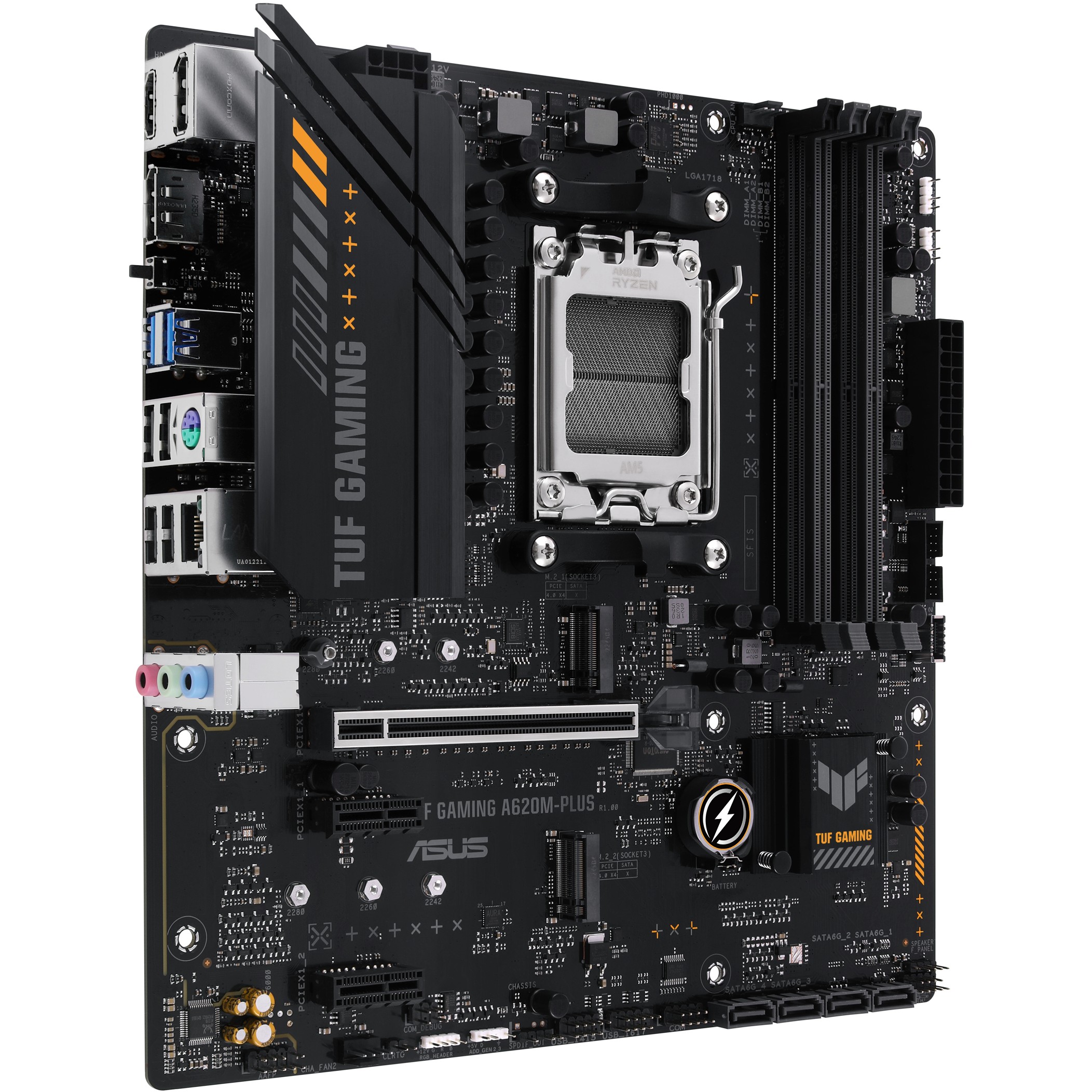 MB ASUS TUF GAMING A620M-PLUS (AMD.AM5.DDR5.mATX)