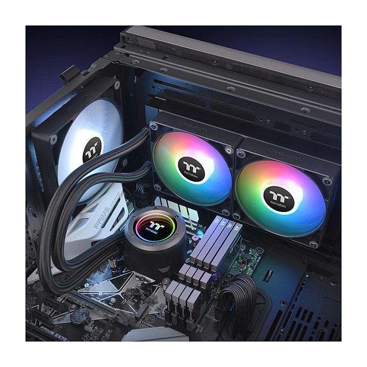 K Cooler Wasserkühlung Thermaltake TH240 ARGB Sync V2 CPU Liquid Cooler All-In-One