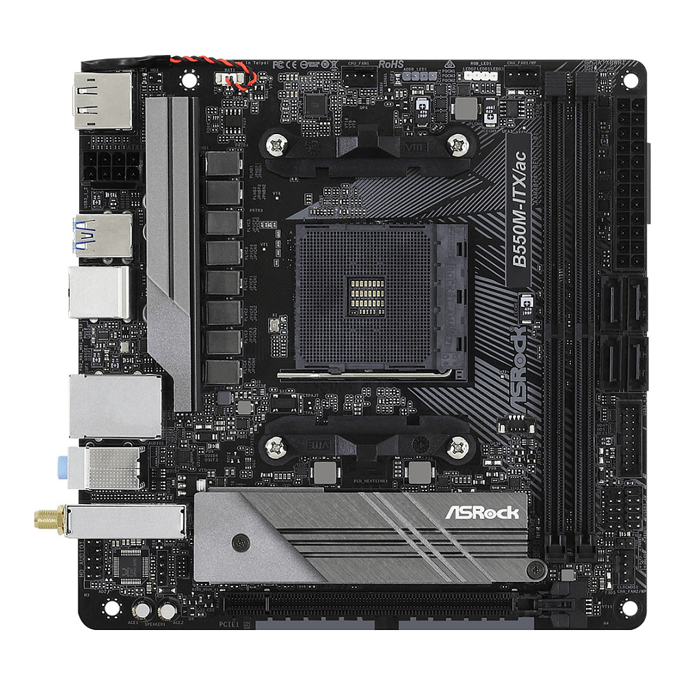 ASRock B550M-ITX/ac AM4 mITX HDMI/DP DDR4 retail
