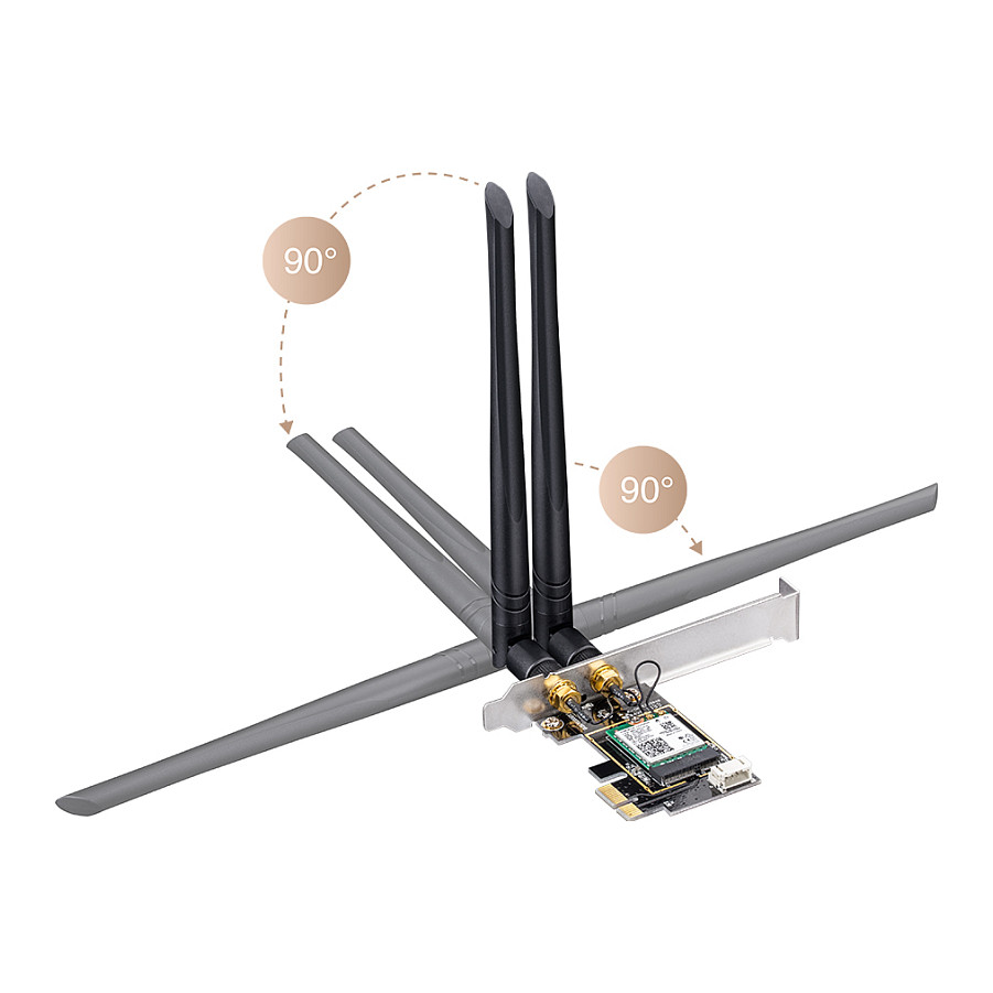 Cudy AX3000 Wi-Fi 6 PCI Express Adapter