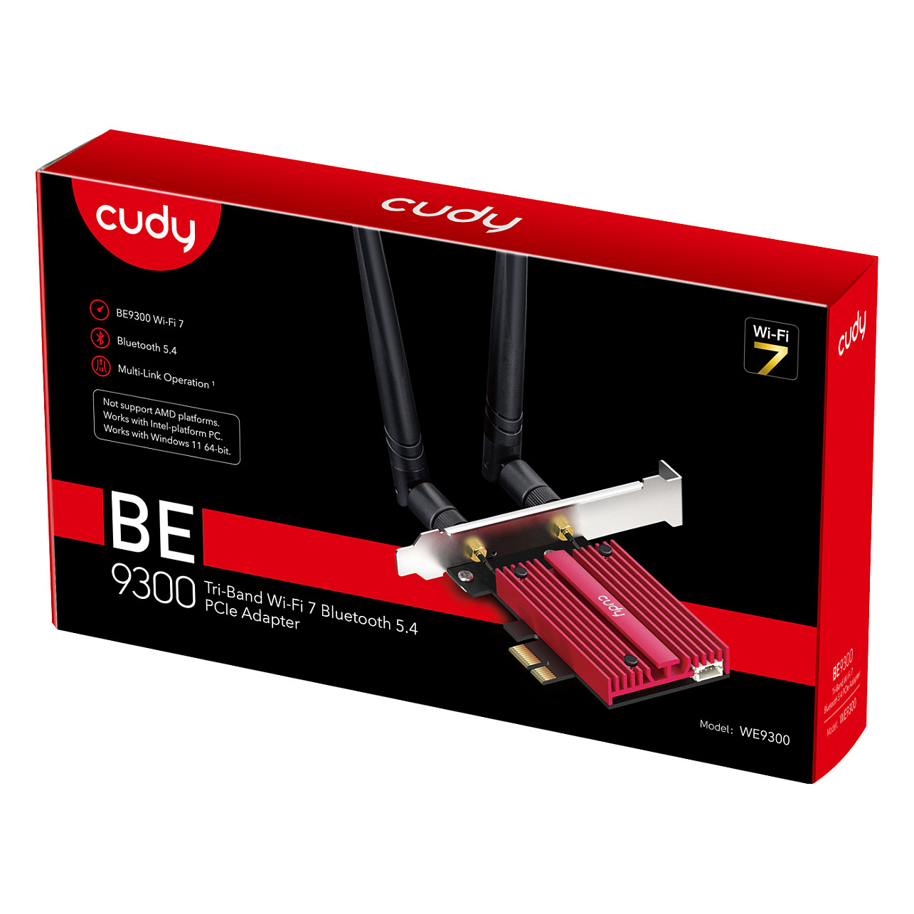 Cudy BE9300 Wi-Fi 7 PCI Express Adapter