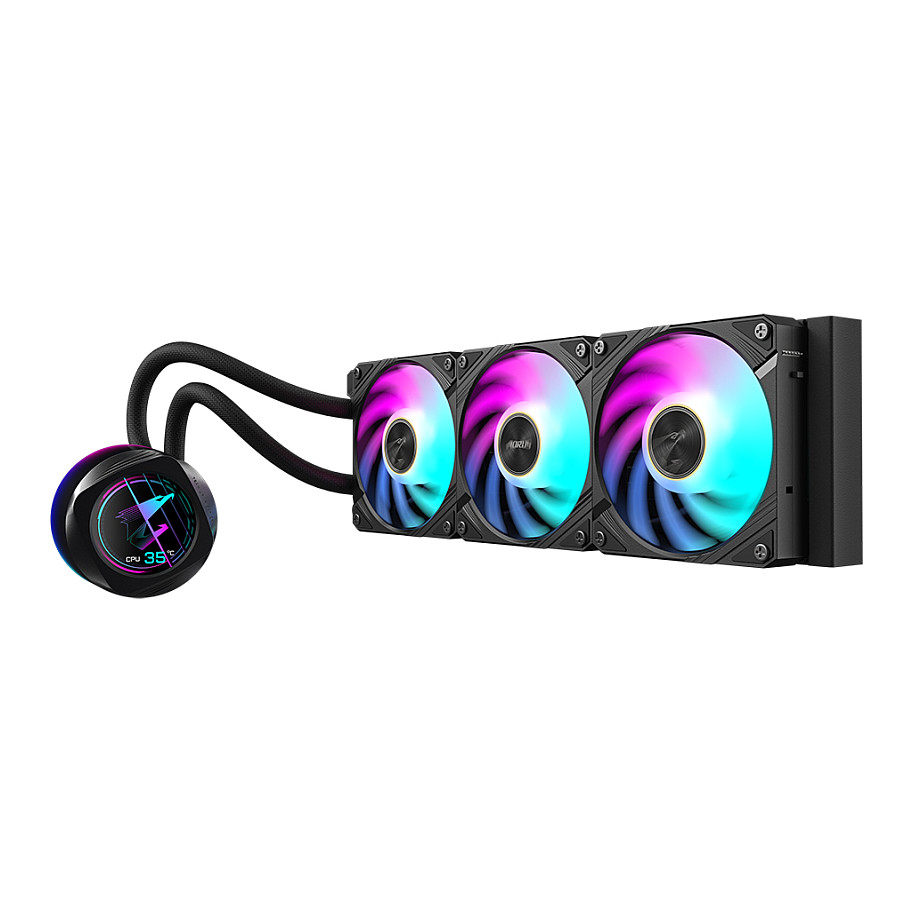 K Cooler GIGABYTE AORUS WATERFORCE X II 360 AIO Liquid CPU Cooler
