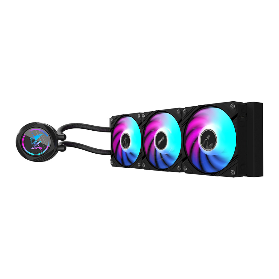 K Cooler GIGABYTE AORUS WATERFORCE II 360 AIO Liquid CPU Cooler