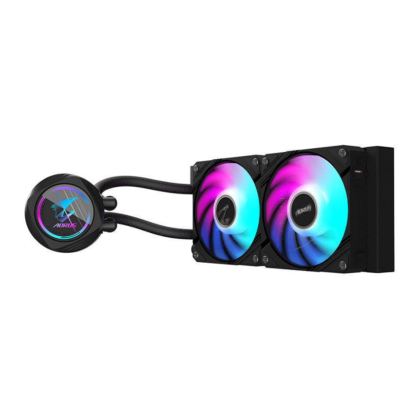 K Cooler GIGABYTE AORUS WATERFORCE II 240 AIO Liquid CPU Cooler