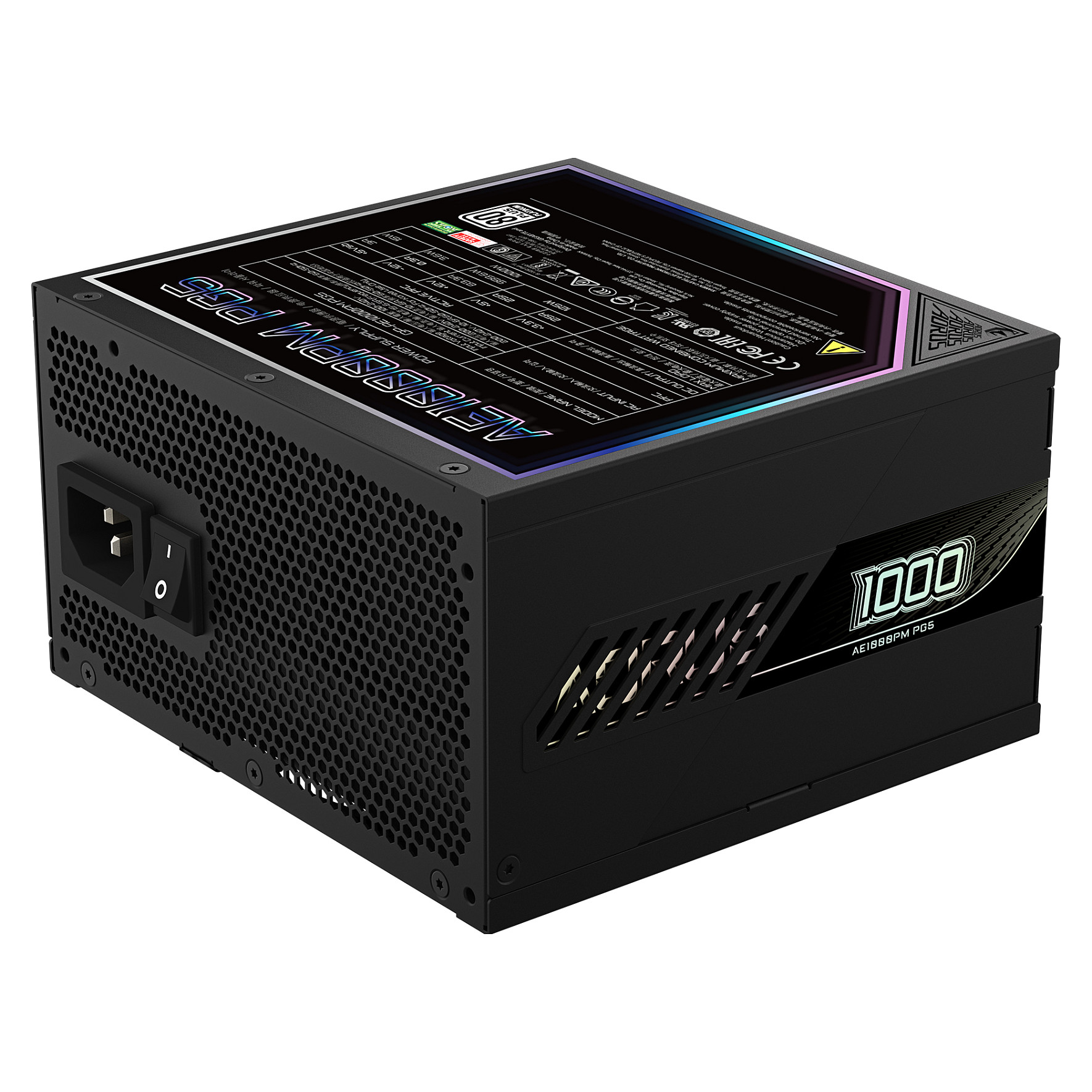 1000W GIGABYTE AORUS ELITE AE1000PM PG5 80+ Platinum