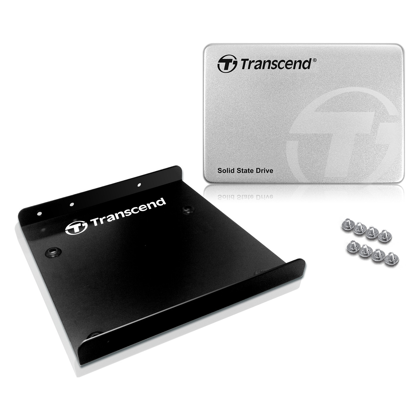 TRANSCEND SSD370S 256GB SSD 6,4cm 2,5 Zoll SATA 6Gb/s MLC Aluminium Gehäuse