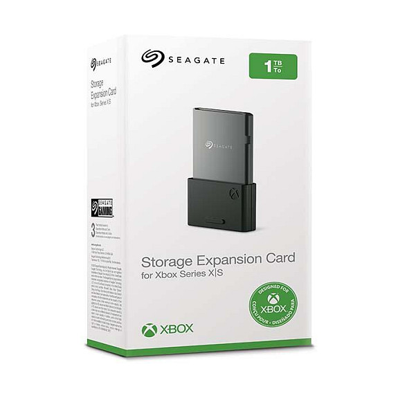 SEAGATE 1TB Expansion Card fuer Xbox Series X/S 6,4cm 2,5Zoll kompatibel mit XBOX Velocity-Architektur schwarz