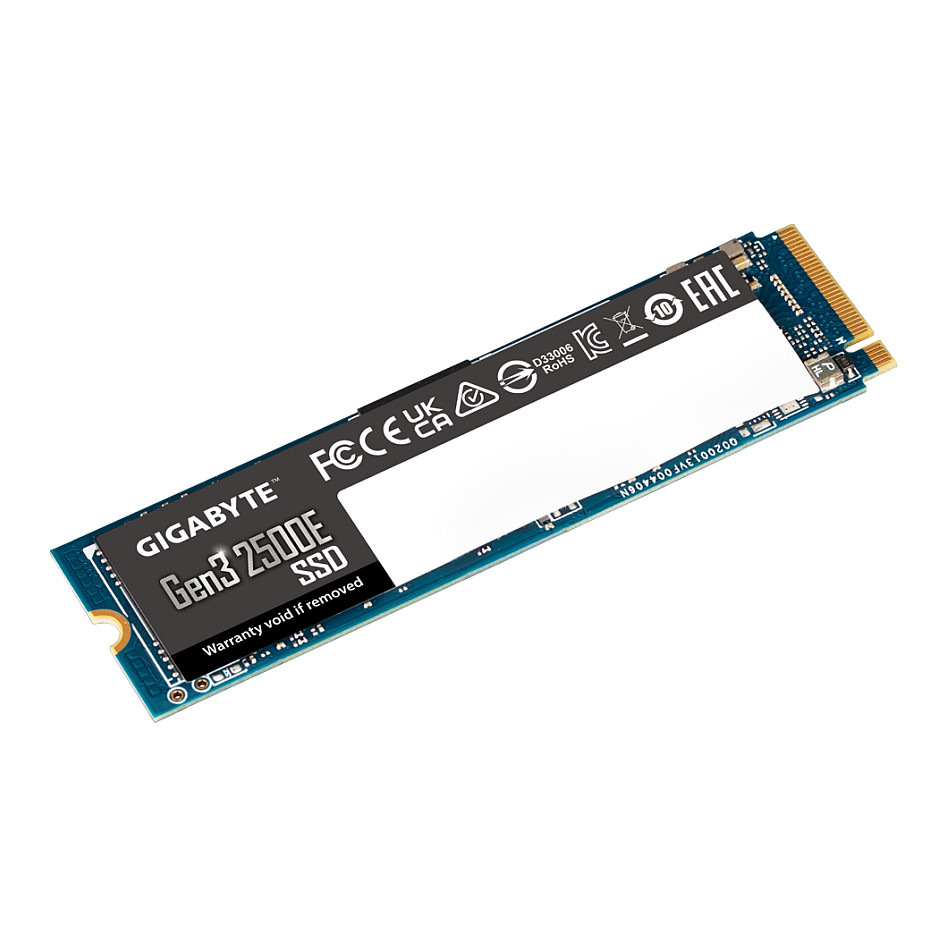 GIGABYTE Gen3 2500E M.2 2280 SSD 500GB PCIe 3.0x4 NVMe1.3