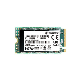 TRANSCEND 256GB M.2 2242PCIe Gen3x4 NVMe 3D TLC DRAM-less