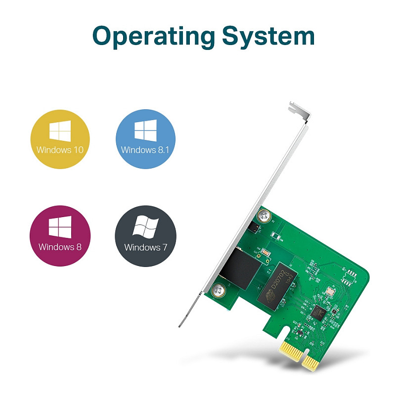 INTG 1Gb 1xRJ45 TP-Link TG-3468 |RTL8168B; PCIeX1; Vlan; WoL