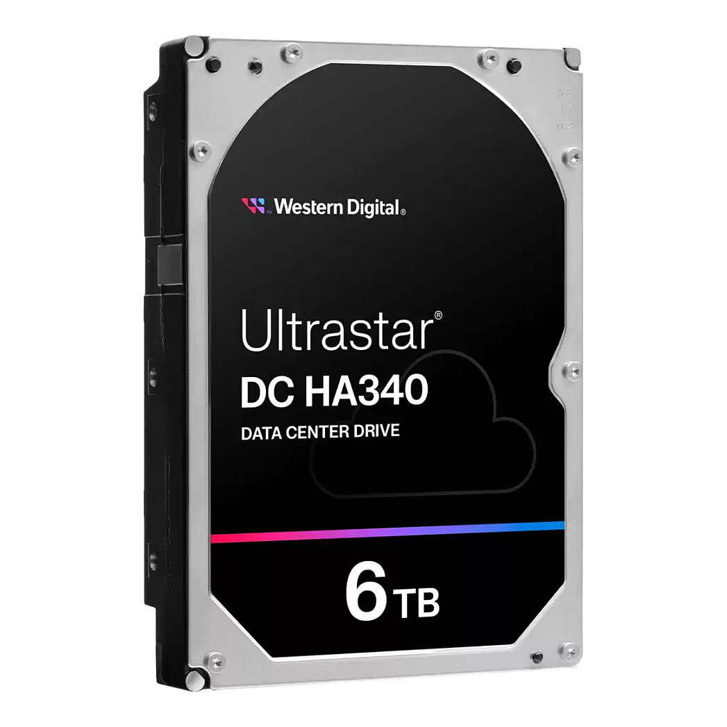 WESTERN DIGITAL Ultrastar DC HA340 8,89cm 3,5Zoll 26.1MM 6TB 256MB 7200RPM SATA