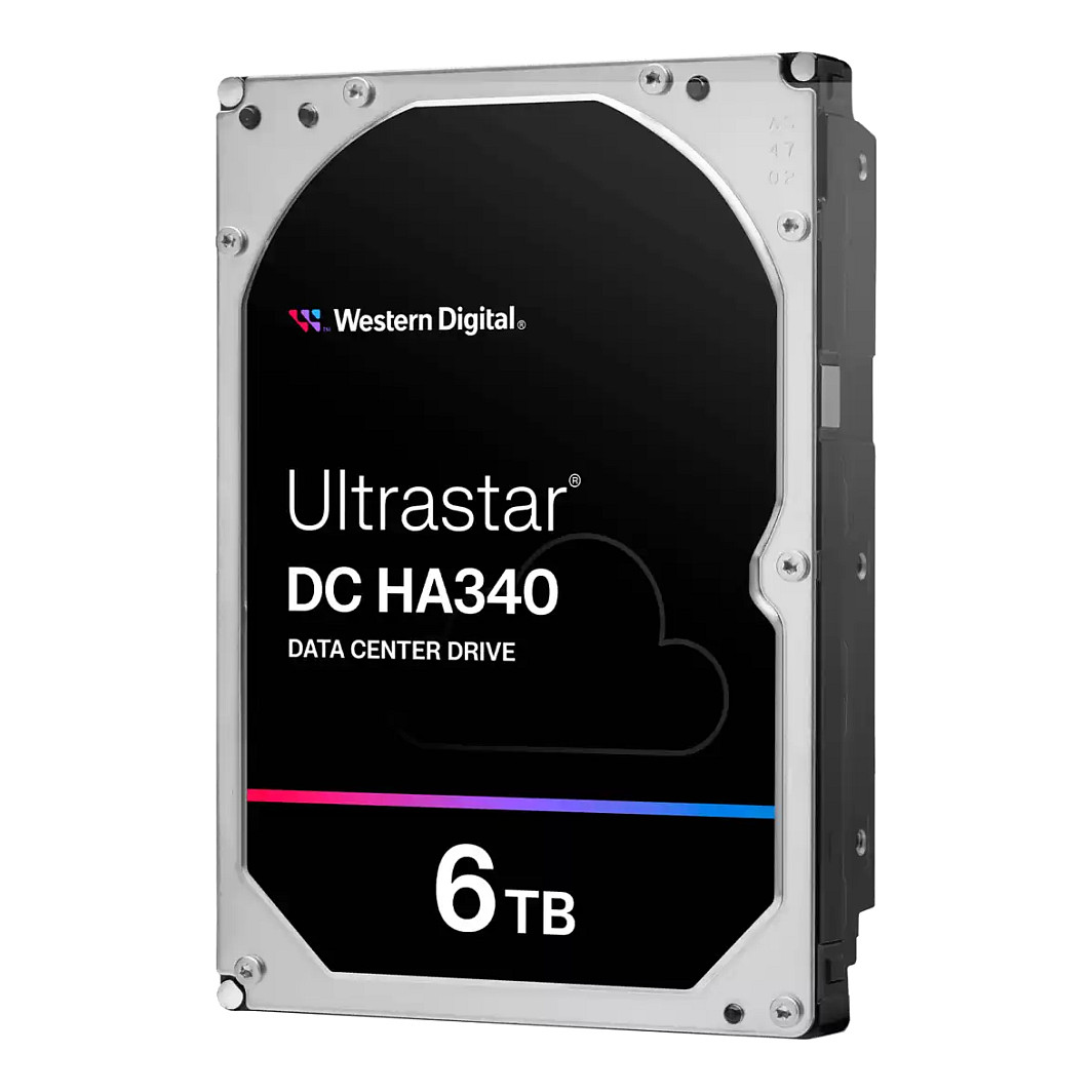 WESTERN DIGITAL Ultrastar DC HA340 8,89cm 3,5Zoll 26.1MM 6TB 256MB 7200RPM SATA