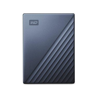 2,5" WD My Passport Ultra 4TB Blue USB-C/USB3.0 HDD 6,4cm 2,5Zoll Metal finish RTL portable extern