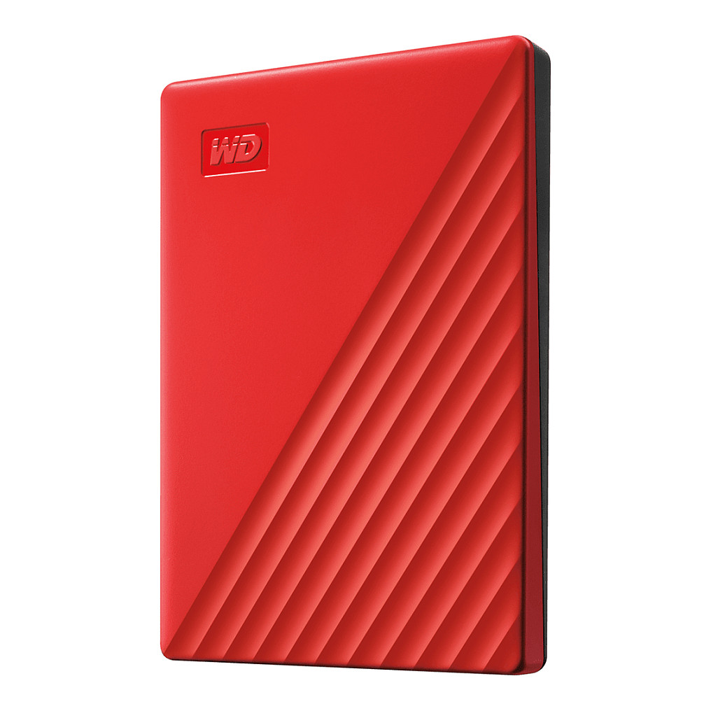 2,5" WD My Passport 4TB portable HDD USB3.0 USB2.0 compatible Red Retail