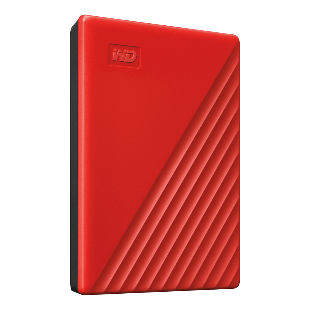 2,5" WD My Passport 4TB portable HDD USB3.0 USB2.0 compatible Red Retail