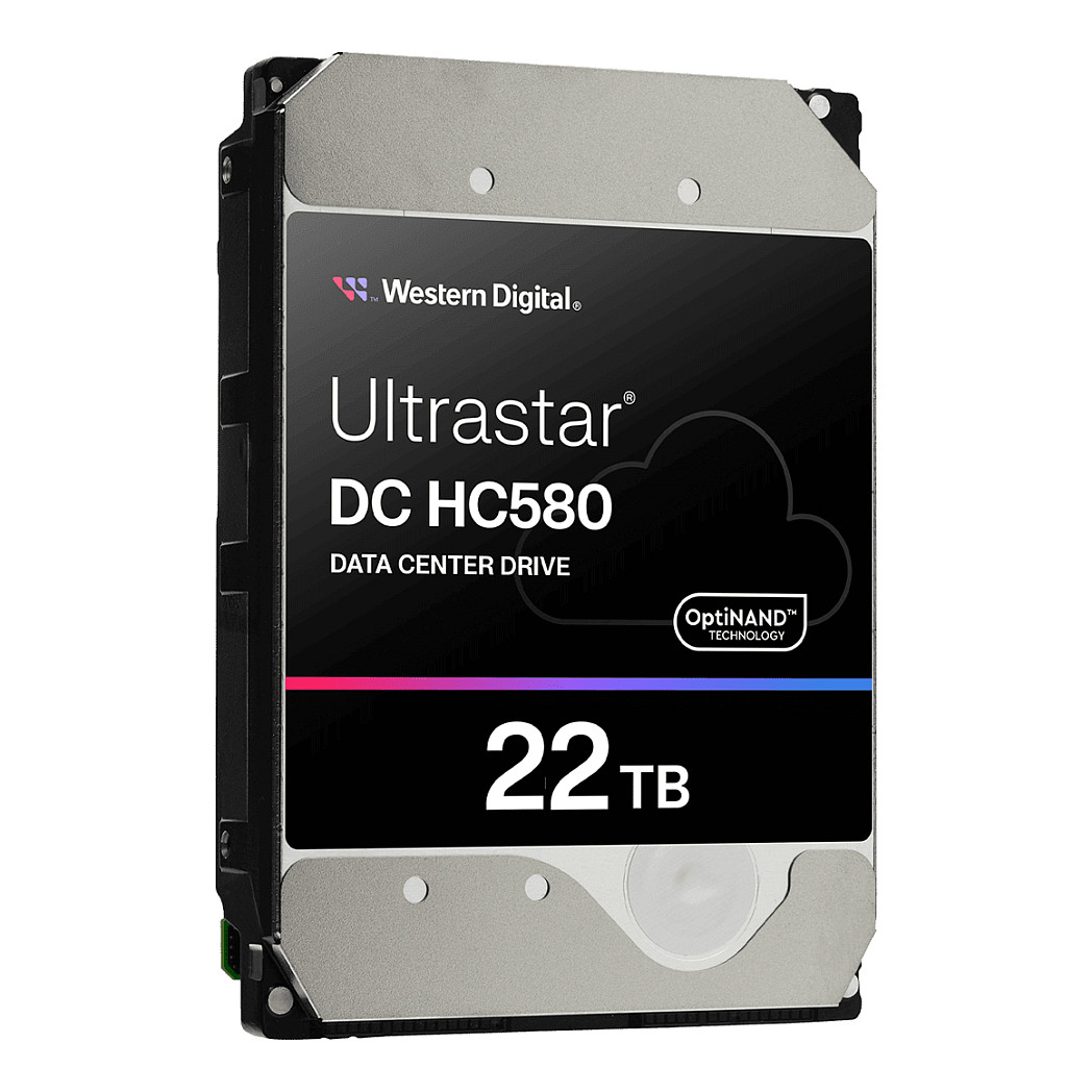 WESTERN DIGITAL ULTRASTAR DC HC580 8,89cm 3,5Zoll 26.1 22TB 512 7200RPM SATA ULTRA 512E TCG NP3