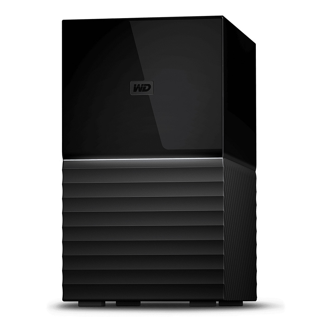 WD My Book Duo 36TB Black RAID Storage Dual-Drive RAID 0/1 JB0D USB3.1 RTL