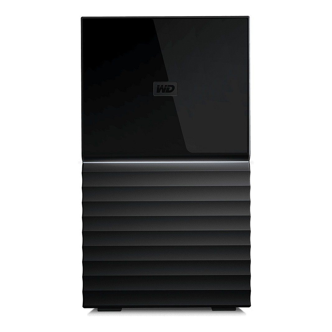 WD My Book Duo 36TB Black RAID Storage Dual-Drive RAID 0/1 JB0D USB3.1 RTL