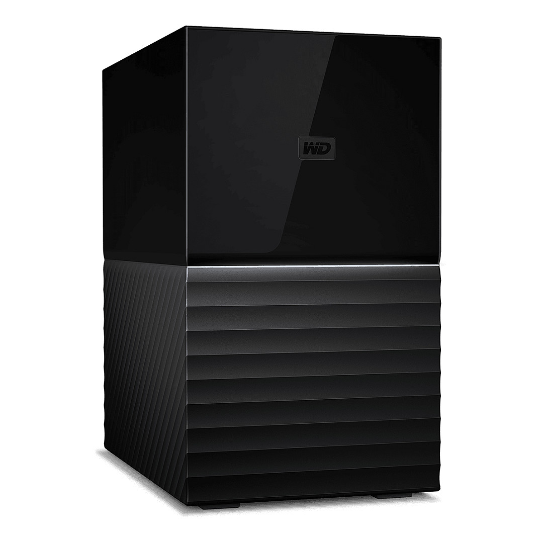 WD My Book Duo 36TB Black RAID Storage Dual-Drive RAID 0/1 JB0D USB3.1 RTL