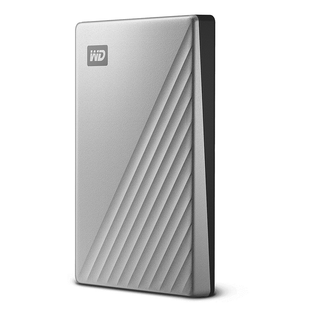 2,5" WD My Passport Ultra Mac 5TB Silver USB-C/USB3.0 HDD 6,4cm 2,5Zoll Metal finish RTL portable extern