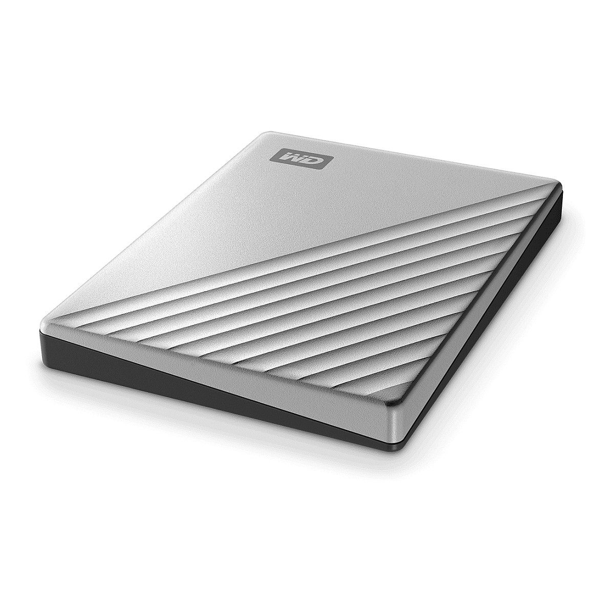 2,5" WD My Passport Ultra Mac 5TB Silver USB-C/USB3.0 HDD 6,4cm 2,5Zoll Metal finish RTL portable extern