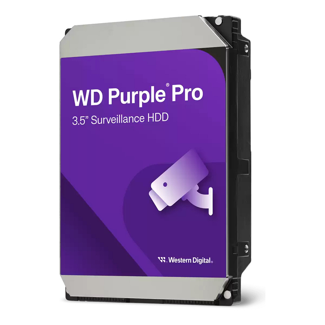 WD Purple Pro 12TB SATA 6Gb/s HDD 8,89cm 3,5Zoll internal 7200Rpm 256MB Cache 24x7 Bulk