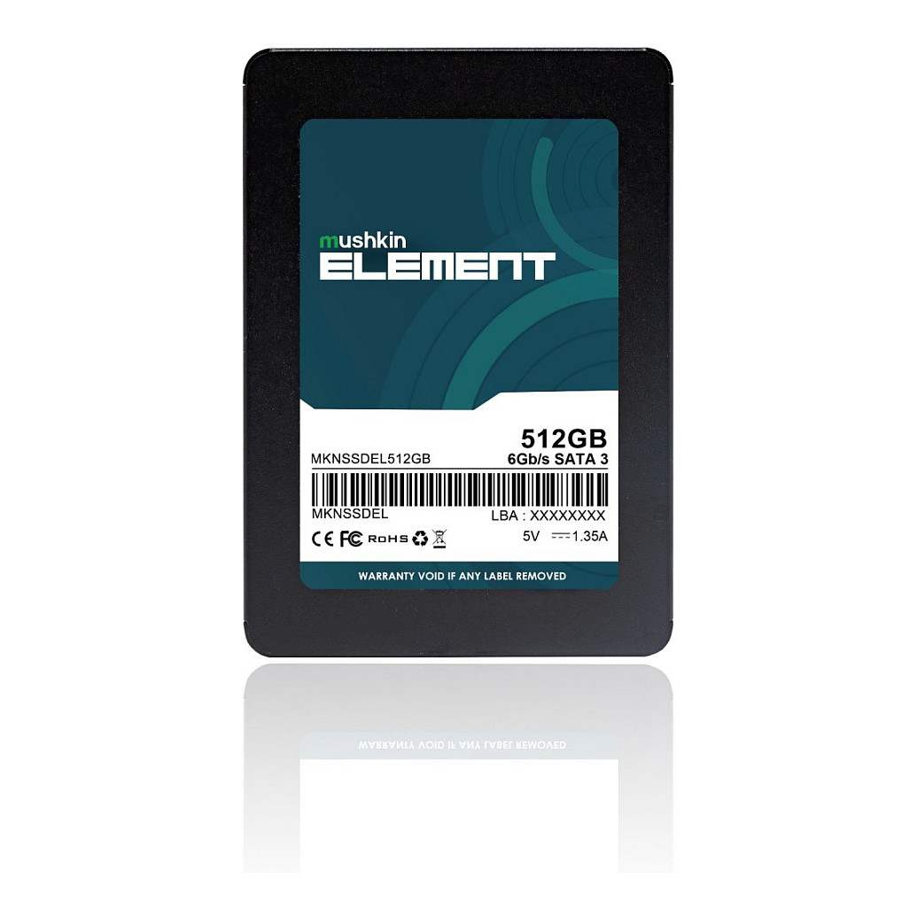2.5" 512GB Mushkin Element 7mm