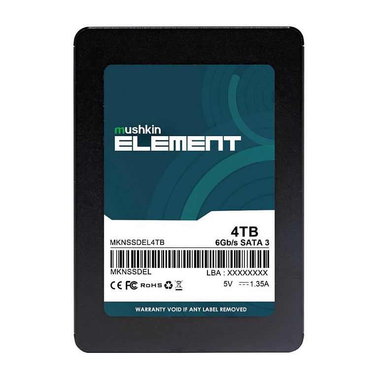 2.5" 4TB Mushkin Element 7mm