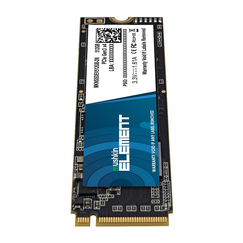 M.2 512GB Mushkin Element NVMe PCIe3.0 x 4