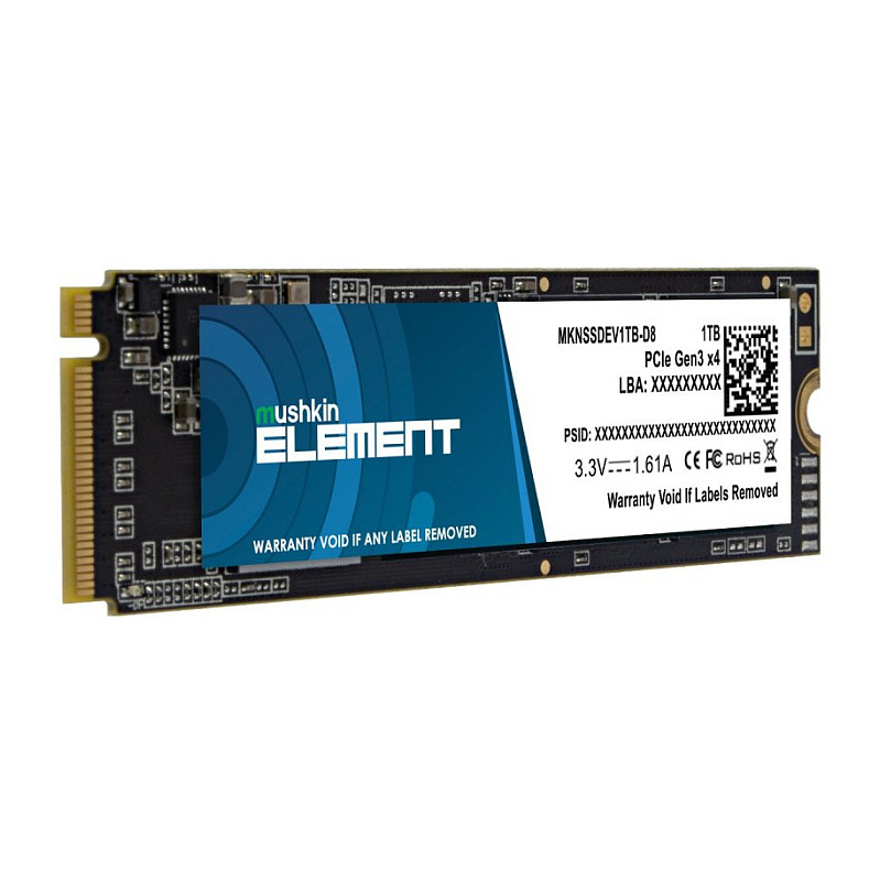 M.2 1TB Mushkin Element NVMe PCIe3.0 x 4