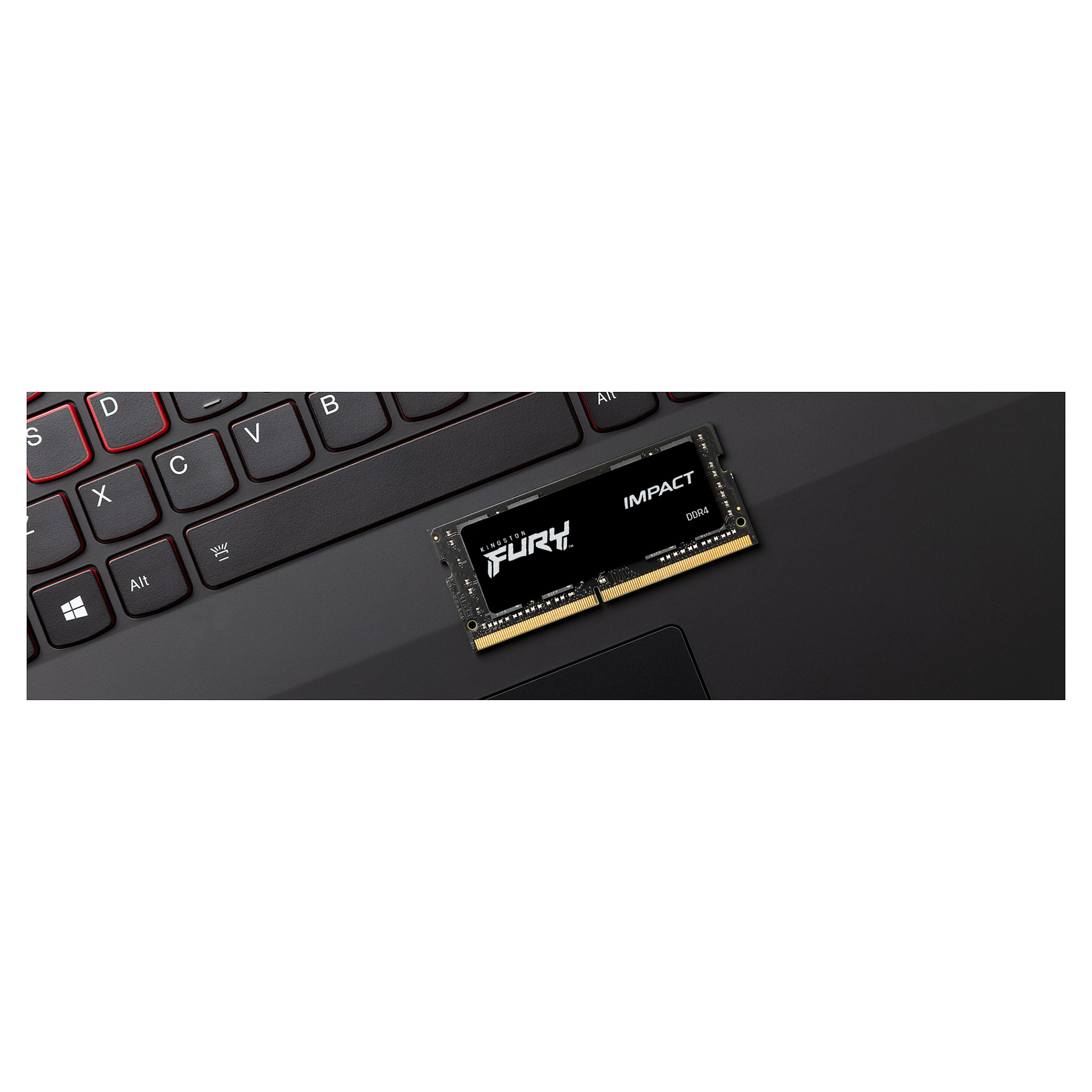 SO KINGSTON 16GB 3200MHz DDR4 CL20 SODIMM Kit of 2 FURY Impact