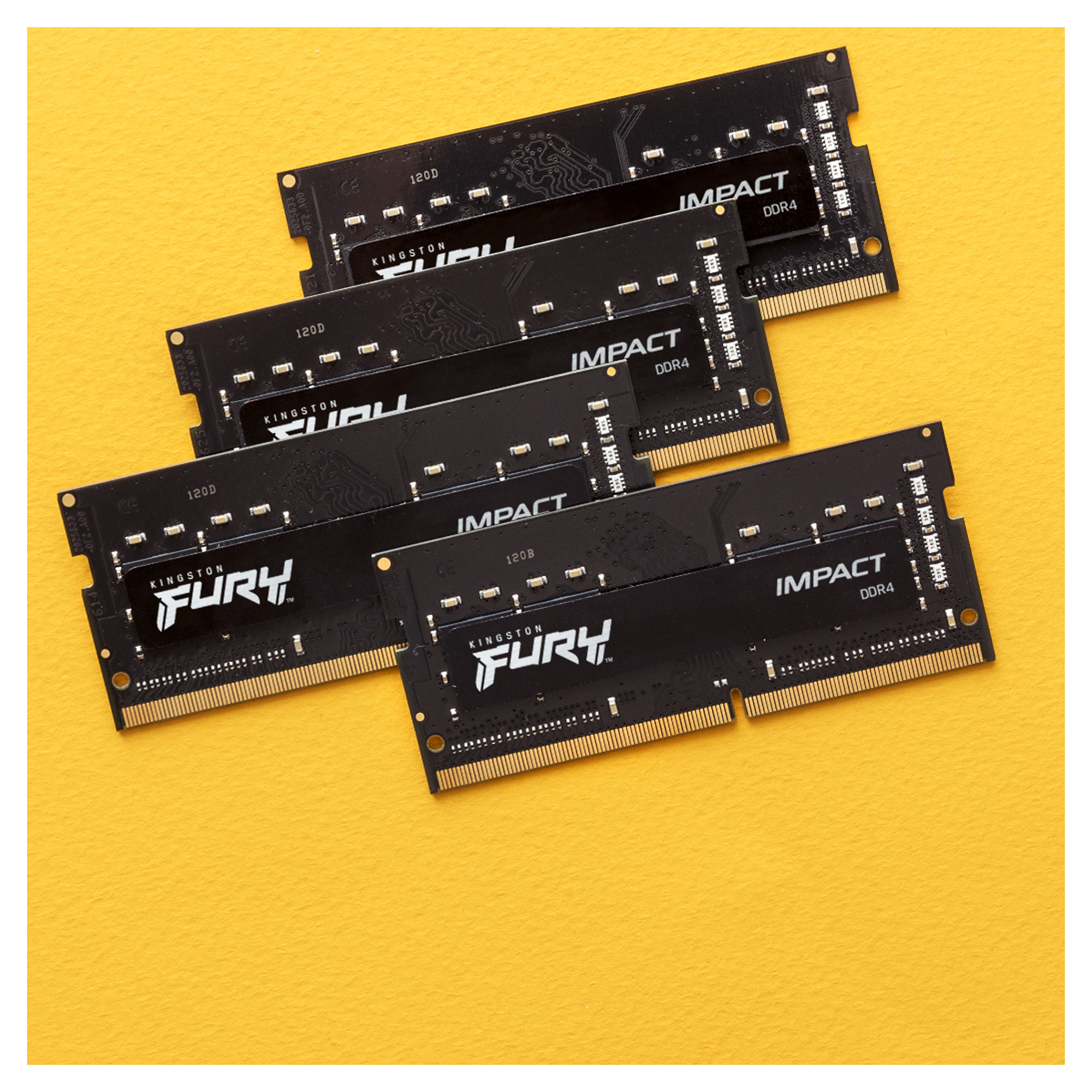 SO KINGSTON 16GB 3200MHz DDR4 CL20 SODIMM Kit of 2 FURY Impact