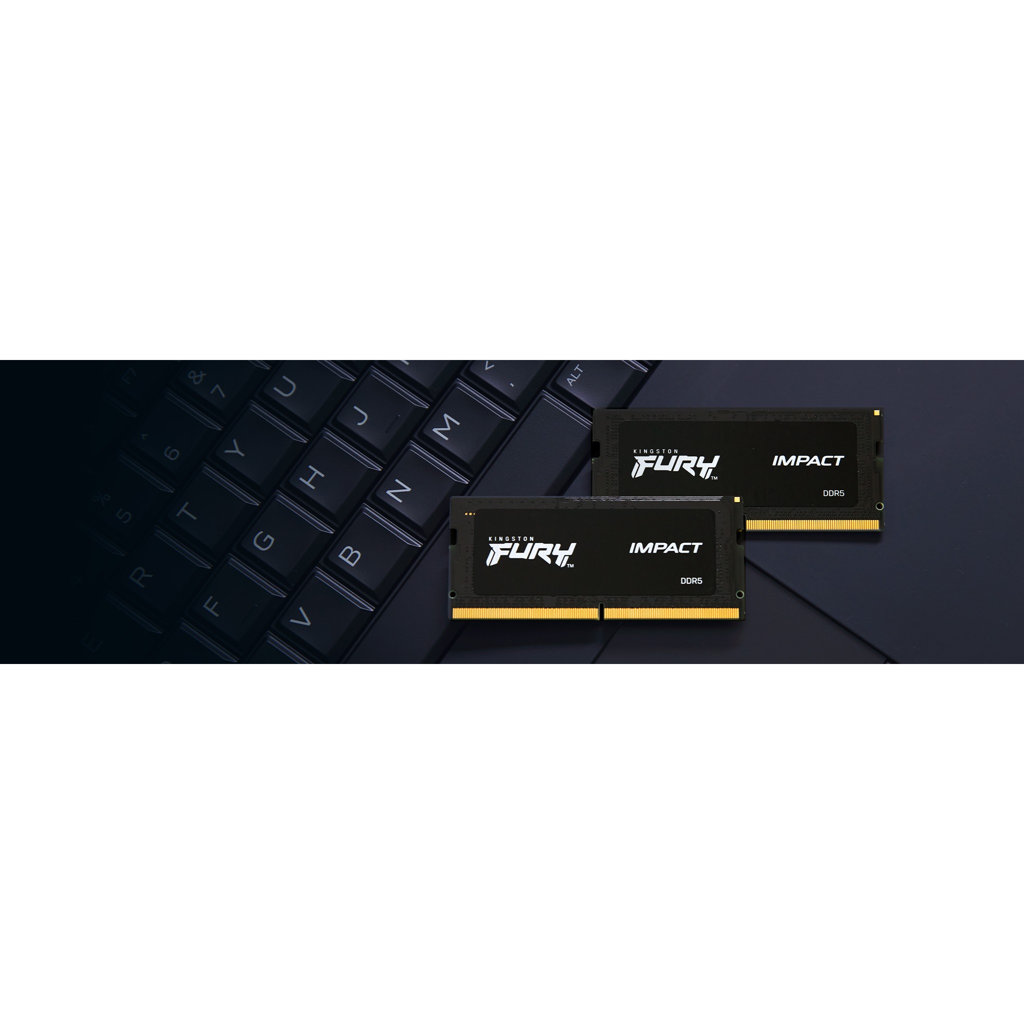 SO KINGSTON 16GB 4800MT/S DDR5 CL38 SODIMM Kit of 2 FURY Impact
