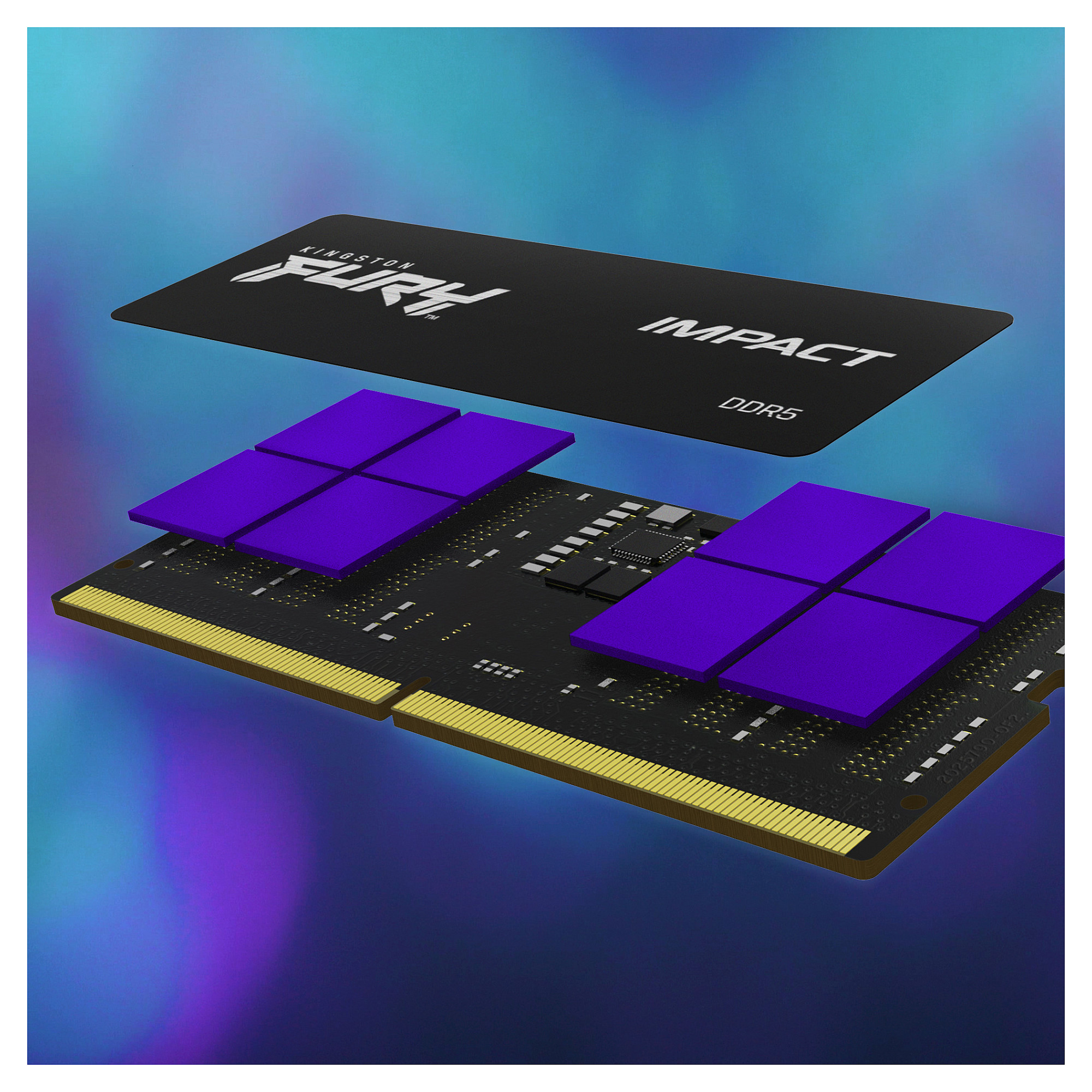 SO KINGSTON 64GB 4800MT/s DDR5 CL38 SODIMM Kit of 2 FURY Impact