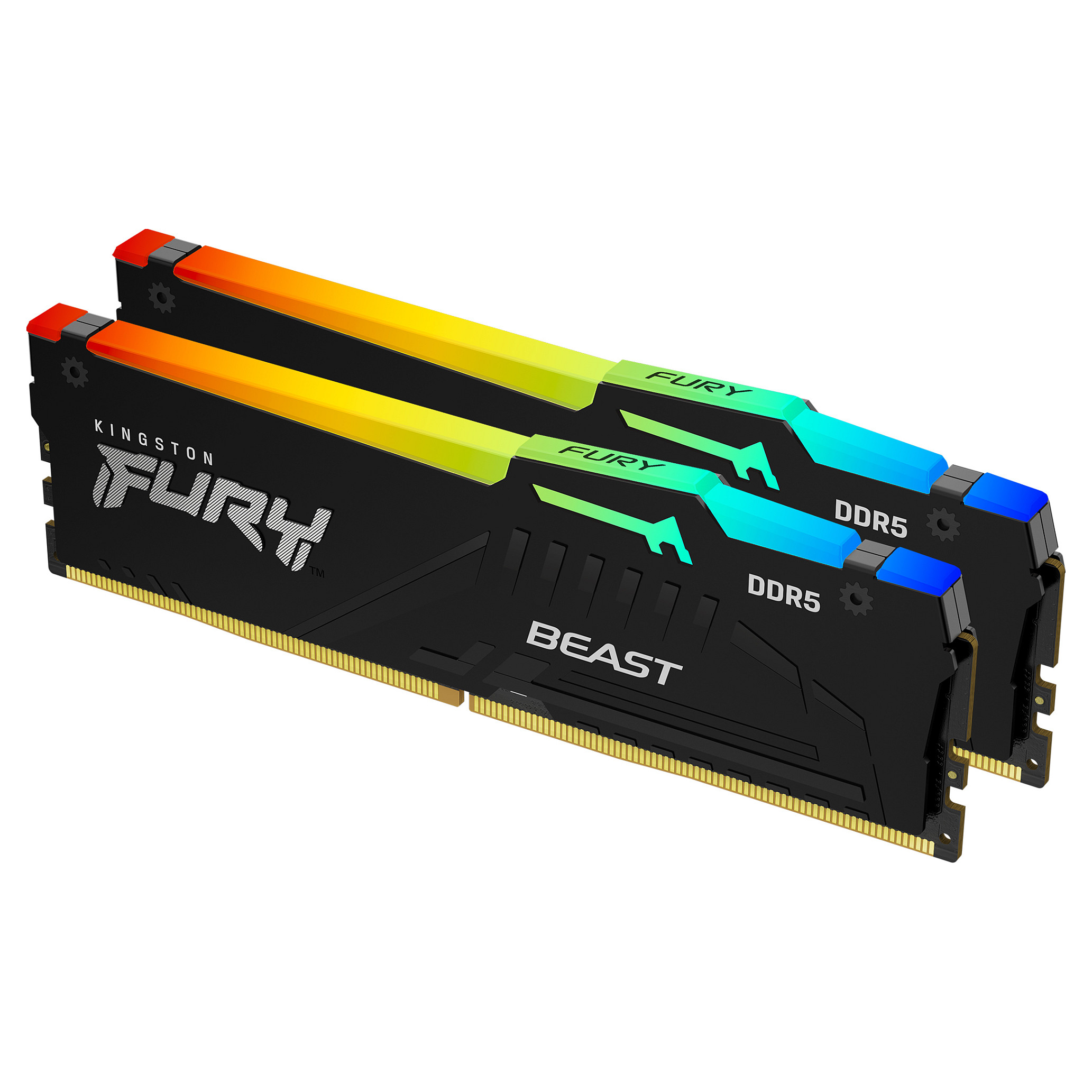 KINGSTON 16GB 5600MHz DDR5 CL40 DIMM Kit of 2 FURY Beast RGB