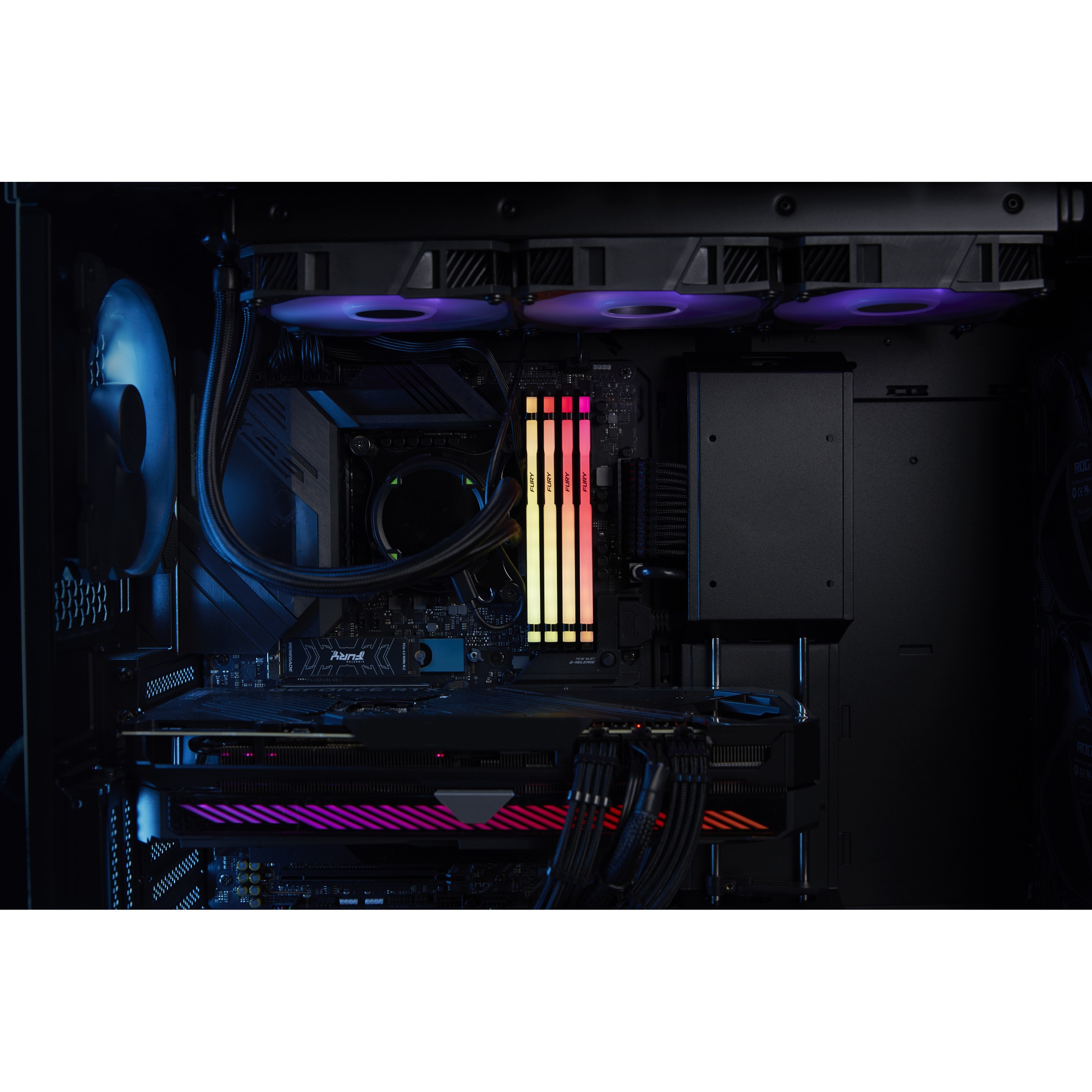 KINGSTON 16GB 5600MT/s DDR5 CL36 DIMM FURY Beast RGB