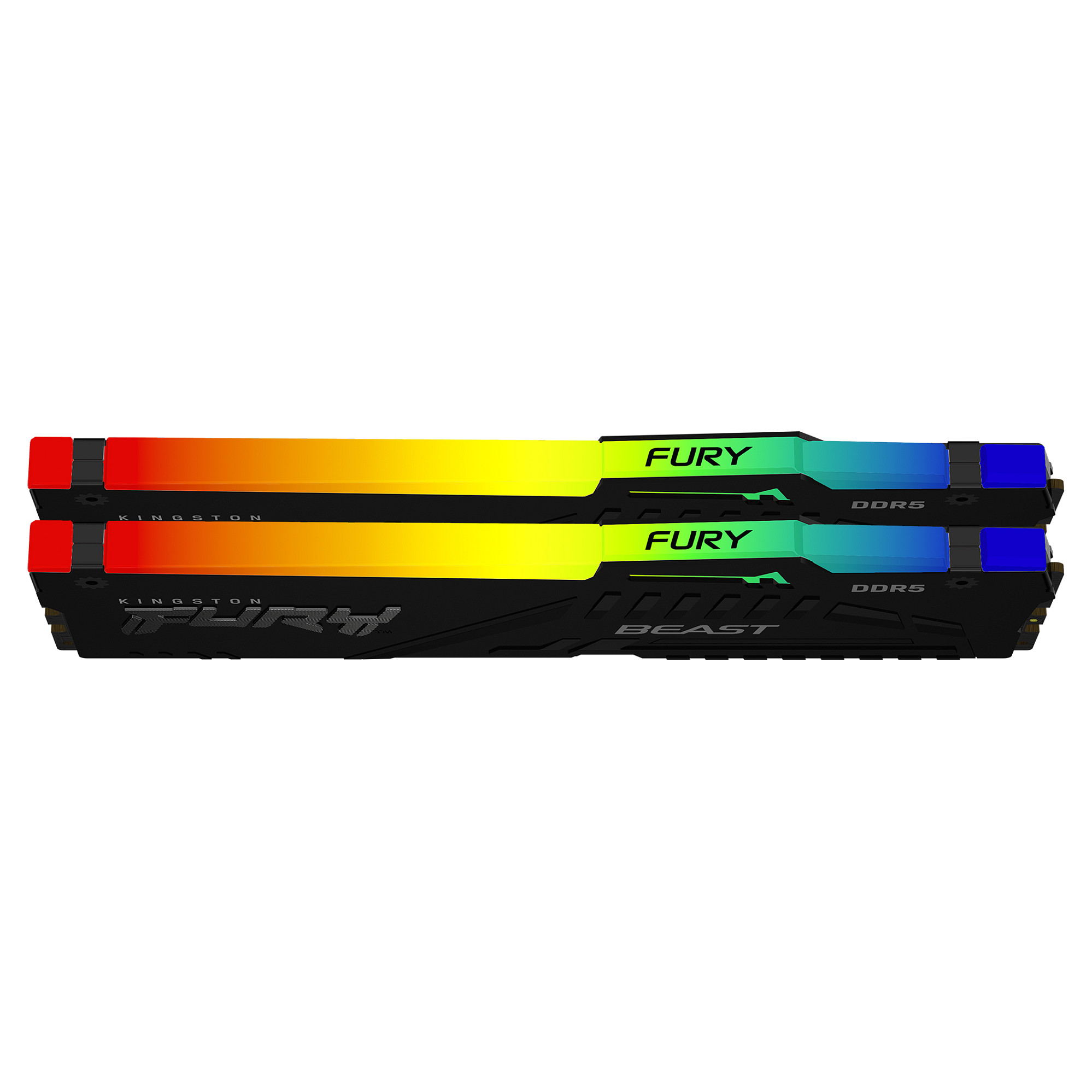 DIMM 32 GB DDR5-5600 (2x 16 GB) Dual-Kit (schwarz. KF556C36BBEAK2-32. FURY Beast RGB. INTEL XMP. AMD EXPO)