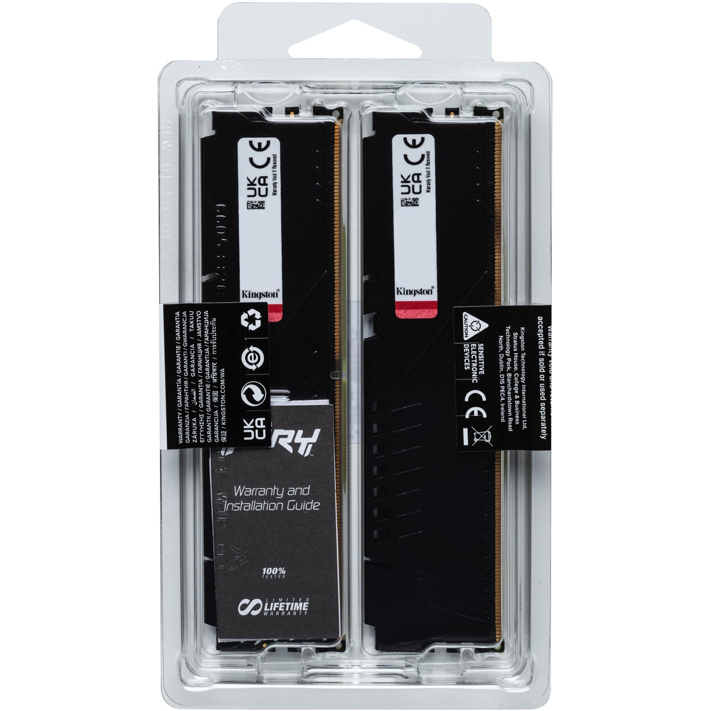KINGSTON 32GB 5600MT/s DDR5 CL36 DIMM Kit of 2 FURY Beast Black