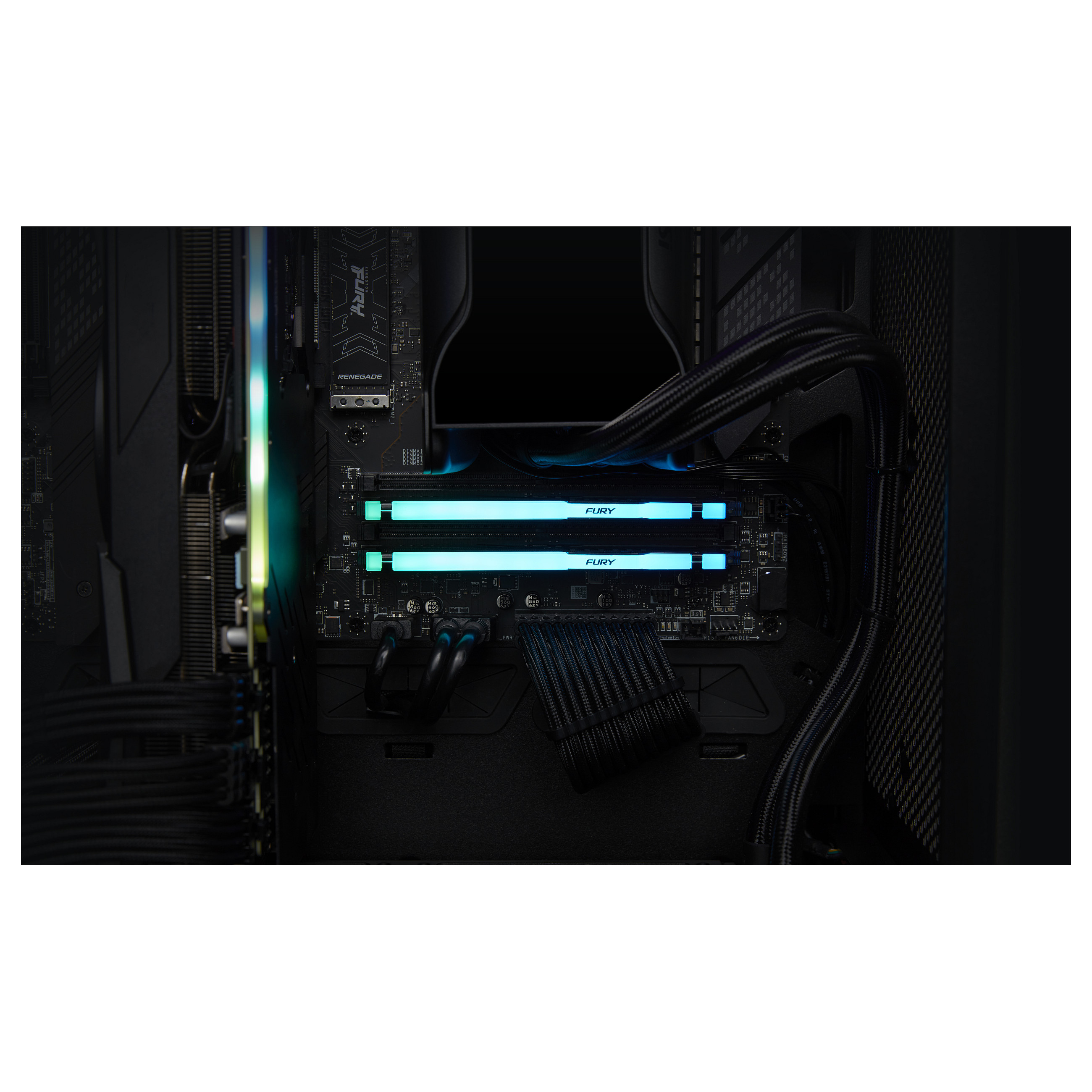 KINGSTON 16GB 6000MT/s DDR5 CL36 DIMM Kit of 2 FURY Beast RGB EXPO