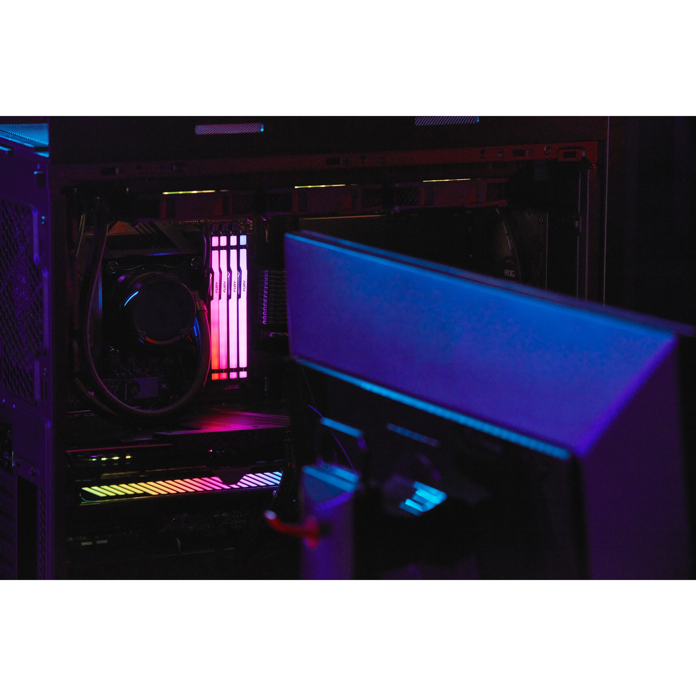 KINGSTON 16GB 6000MT/s DDR5 CL36 DIMM Kit of 2 FURY Beast RGB EXPO