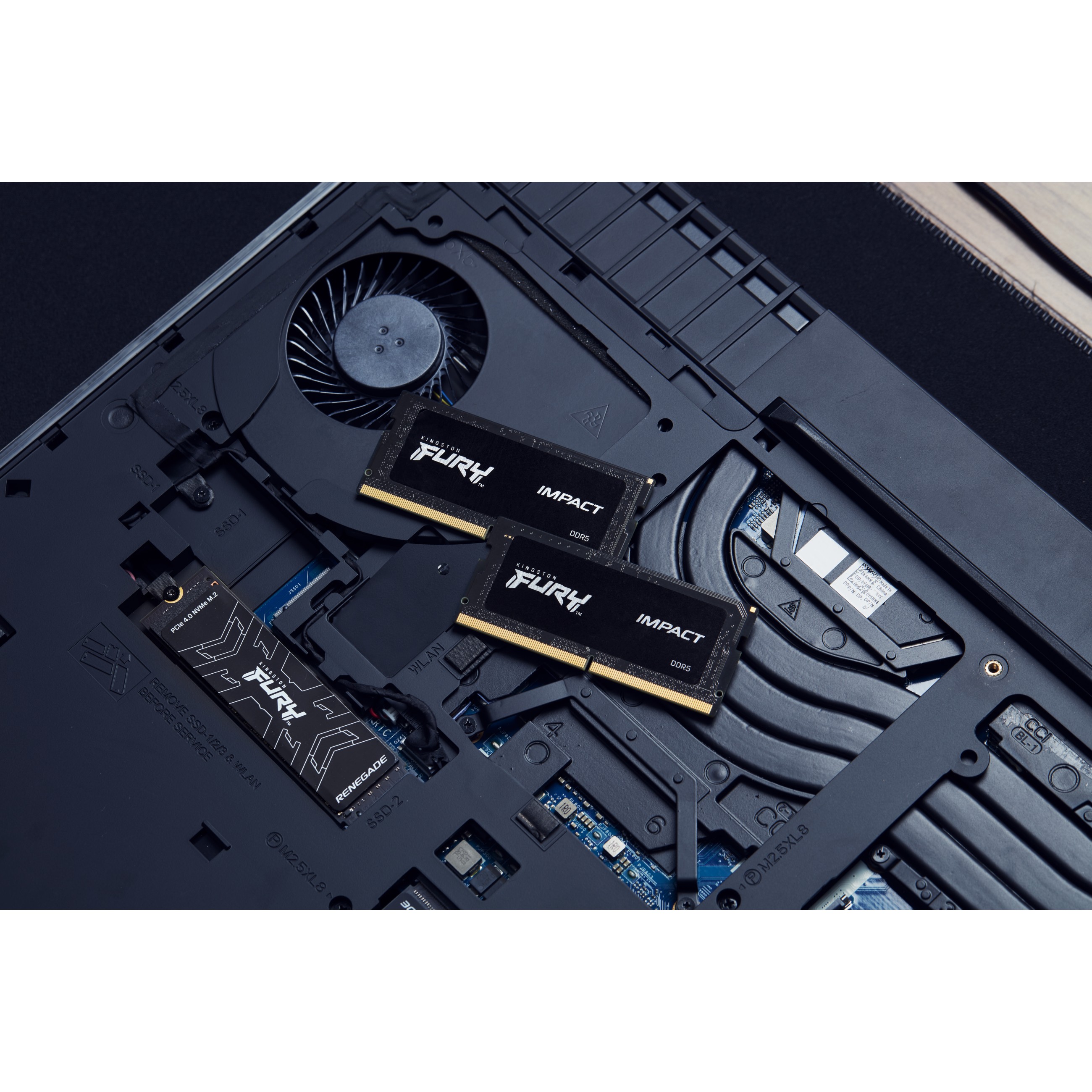 SO KINGSTON 32GB 5600MT/s DDR5 CL40 SODIMM Kit of 2 FURY Impact PnP