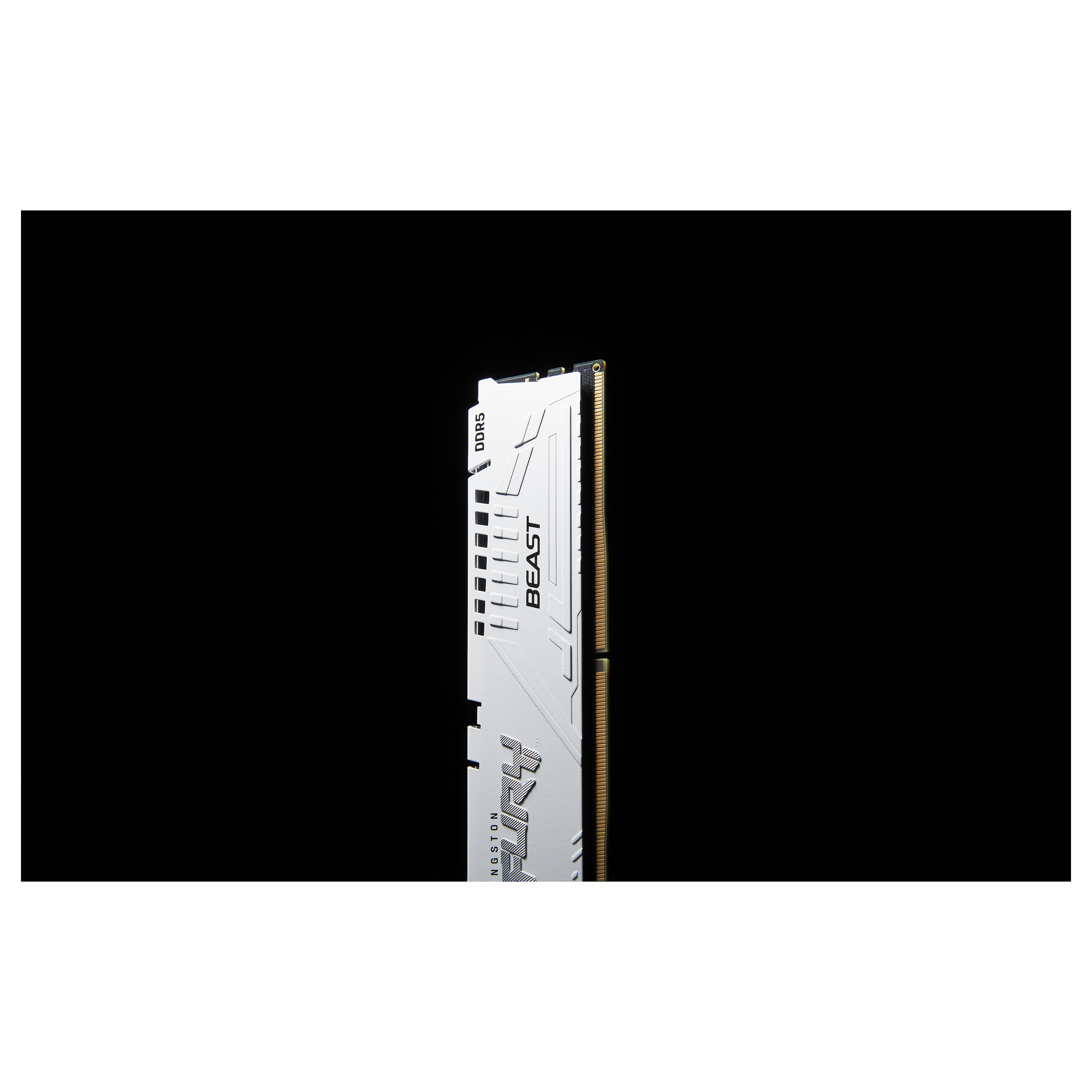 KINGSTON FURY Beast 16GB DIMM DDR5 5200MT/s DDR5 CL40 White XMP