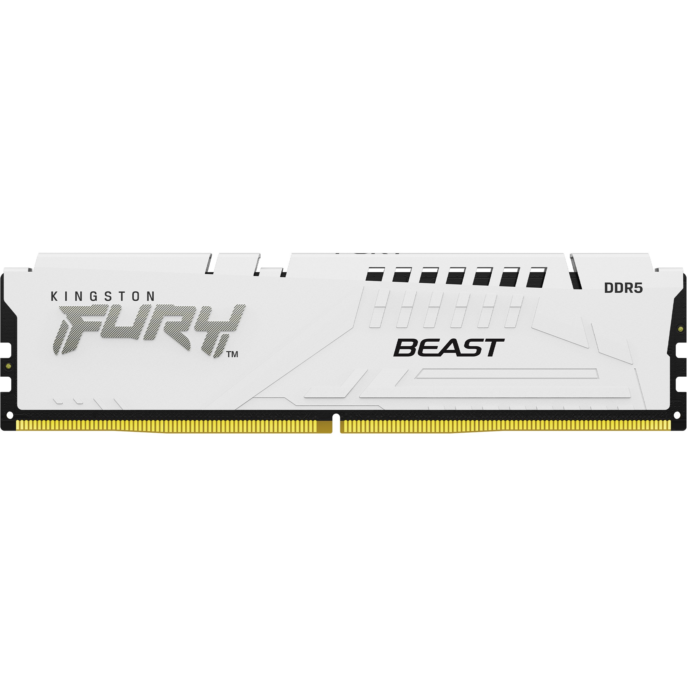 KINGSTON FURY Beast 16GB DIMM DDR5 5200MT/s DDR5 CL40 White XMP