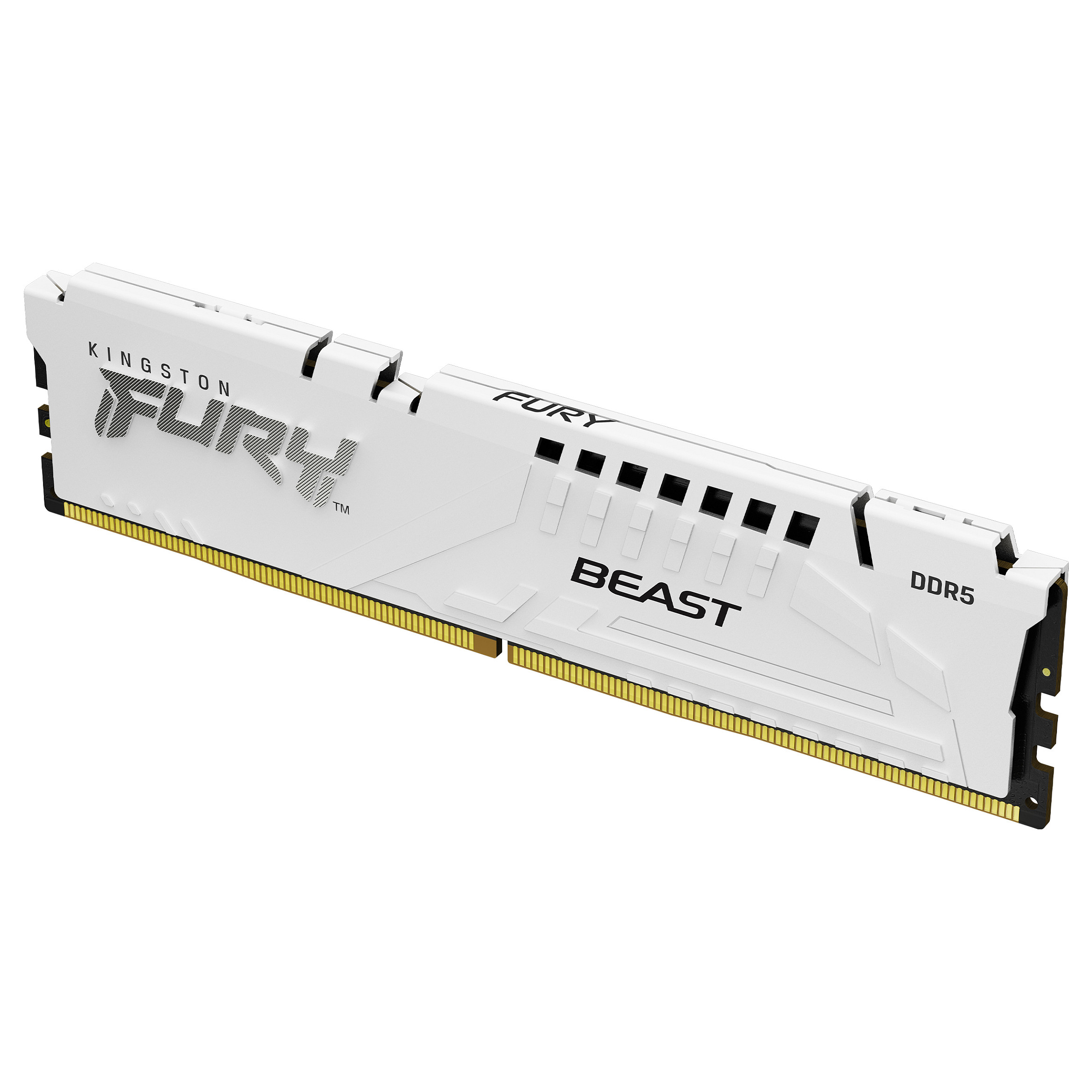 KINGSTON FURY Beast 16GB DIMM DDR5 5600MT/s DDR5 CL40 White XMP